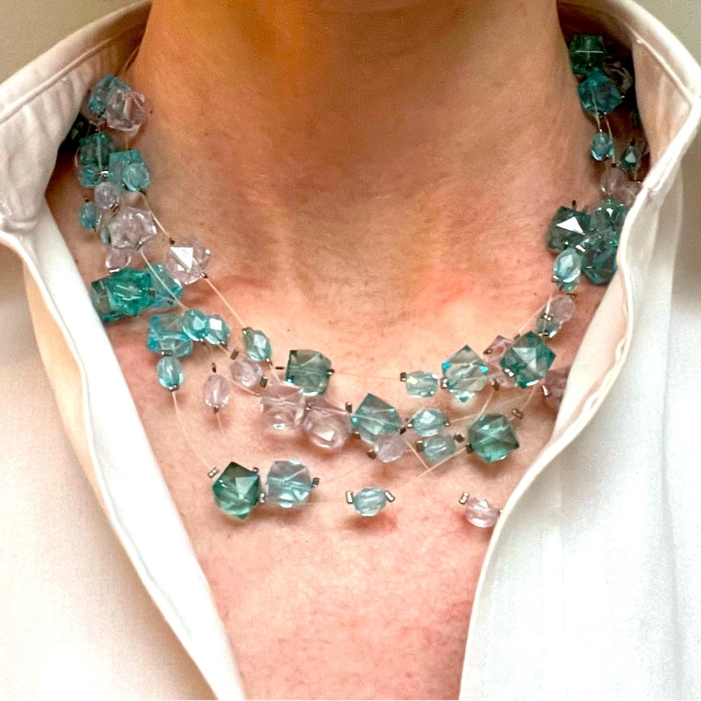 🔵 BOGO Handmade Beaded Multi-Strand Necklace